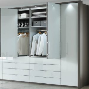 Draaideurkast Loft (wit)