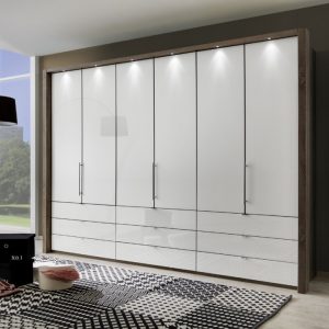 Draaideurkast Loft (truffel eiken)