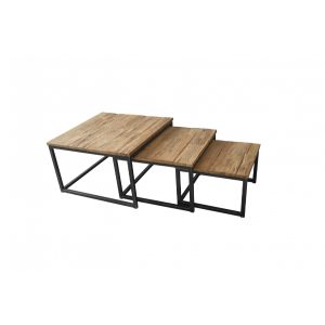 Tafelset OCTA Square set van 3